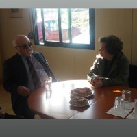 Συνάντηση του Ι. Βαρδακαστάνη  με εκπροσώπους των Σωματείων
