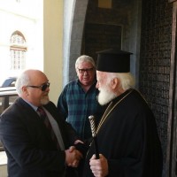 Συνάντηση του Ι. Βαρδακαστάνη με το Σεβασμιώτατο Αρχιεπίσκοπο Κρήτης, κ. Ειρηναίο