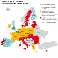 Χάρτης της Ευρώπης όπου φαίνονται οι χώρες και τι νομικές διατάξεις έχουν