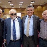 Ο Ι. Βαρδακαστάνης με συμμετέχοντες στην εκδήλωση