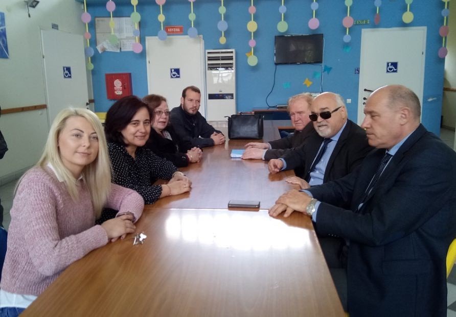 Από την επίσκεψη του Ι. Βαρδακαστάνη στις Σέρρες με το βουλευτή Σερρών Μ. Τζελέπη